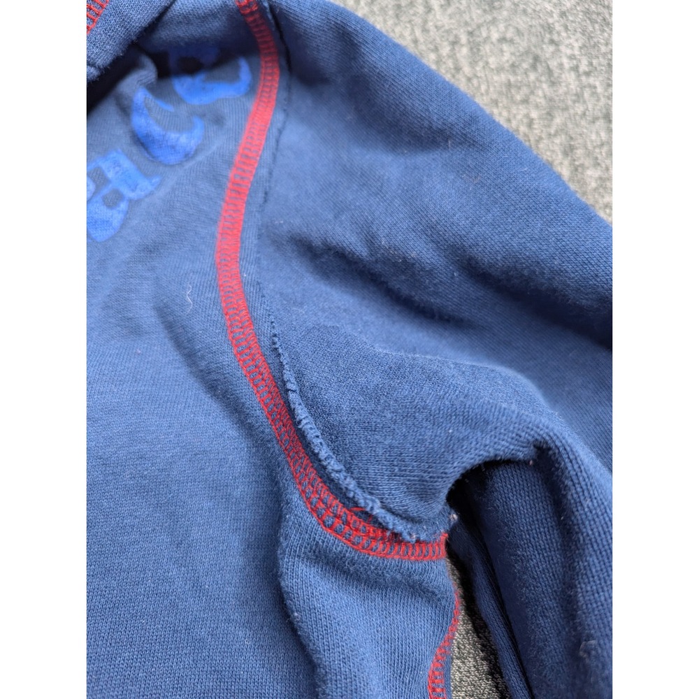 Touch by Alyssa Milano‎ New England Patriots Navy Blue Love Football Hoodie Med - Picture 5 of 12